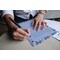 Better Office Products Floral Paper Stationery Set, 50 Lined Sheets+50 Env, Letter Size, 6 Designs, 100PK 63908 - alternate 6